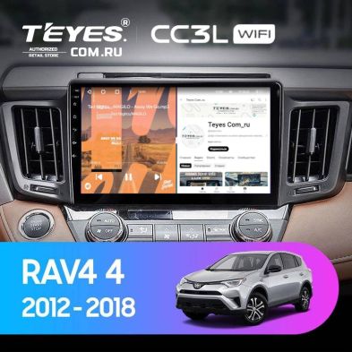 Штатная магнитола Teyes CC3L WiFi 2/32 Toyota RAV4 (2012-2018)