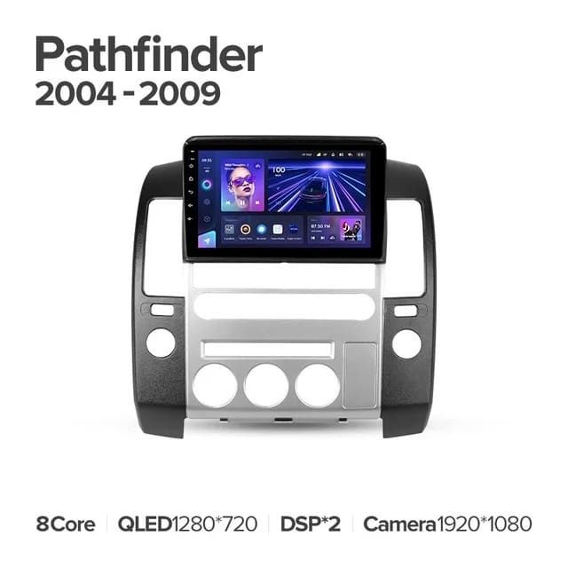 Штатная магнитола Teyes CC3 4/32 Nissan Pathfinder R51 (2004-2009) F2