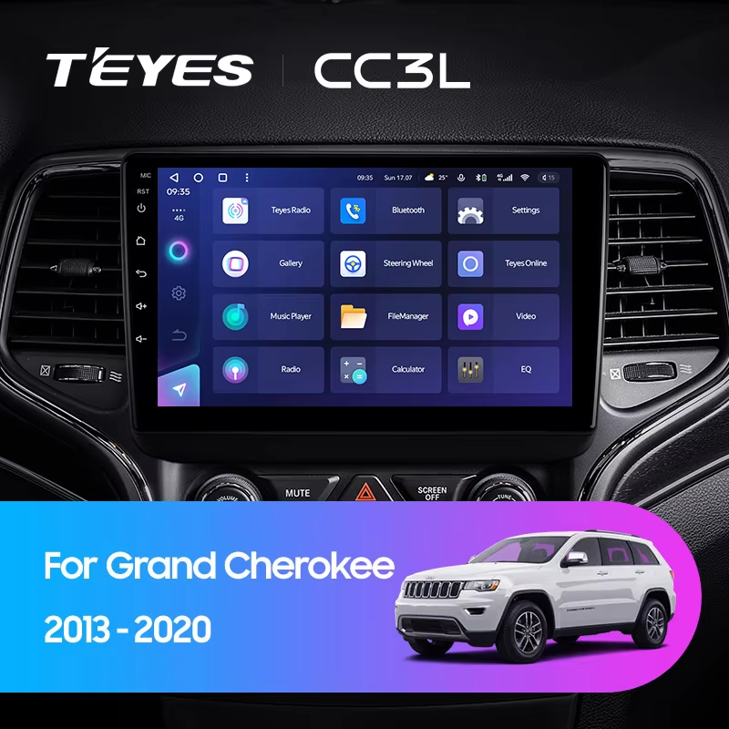 Штатная магнитола Teyes CC3L 4/64 Jeep Grand Cherokee WK2 (2013-2020) F2