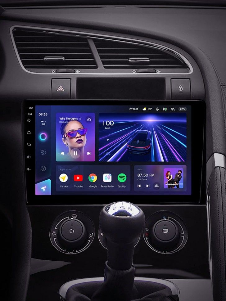 Штатная магнитола Teyes CC3 4/32 Peugeot 3008 1 (2009-2016) F1