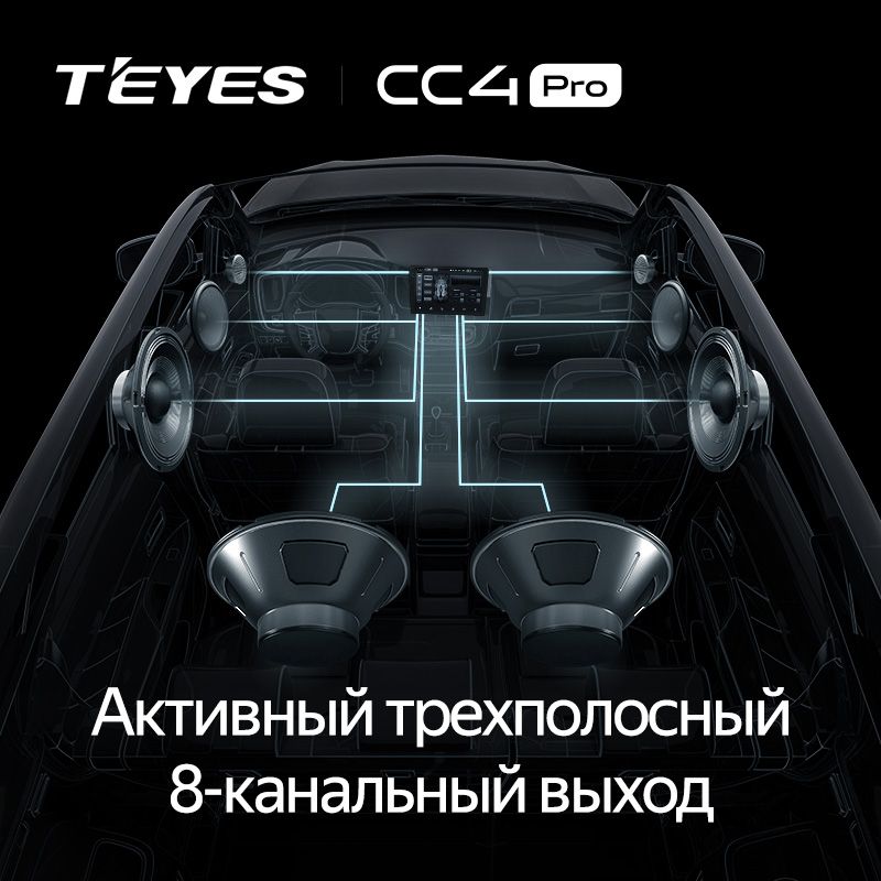 Штатная магнитола Teyes CC4 Pro 12/256 Infiniti QX80 (2013-2020)