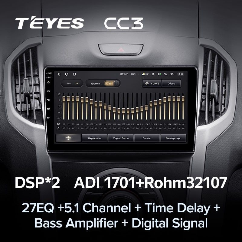 Штатная магнитола Teyes CC3 4/32 Chevrolet TrailBlazer 2 (2012-2015)