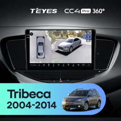 Штатная магнитола Teyes CC4 Pro 360 12/256 Subaru Tribeca WX W10 (2004-2014)