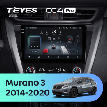 Штатная магнитола Teyes CC4 Pro 8/128 Nissan Murano 3 Z52 (2014-2020)