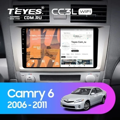 Штатная магнитола Teyes CC3L WiFi 2/32 Toyota Camry 6 XV 40 (2006-2011) F2