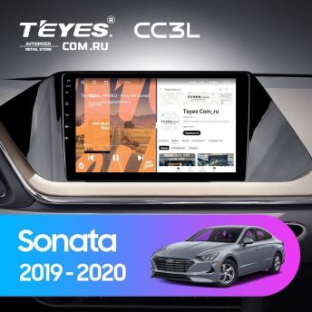 Штатная магнитола Teyes CC3L 4/32 Hyundai Sonata DN8 (2019-2020) Тип-B