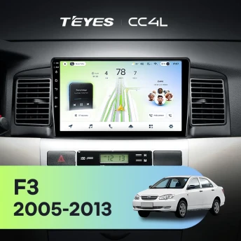 Штатная магнитола Teyes CC4L 6/64 BYD F3 (2005-2013)