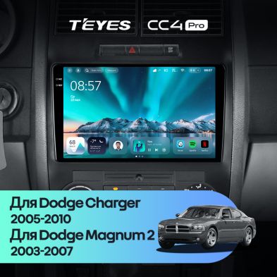 Штатная магнитола Teyes CC4 Pro 8/128 Dodge Magnum 2 (2003-2007)