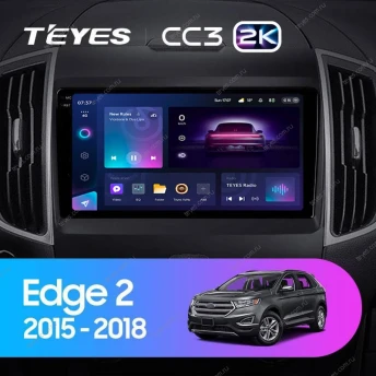 Штатная магнитола Teyes CC3 2K 6/128 Ford Edge 2 (2015-2018) F1