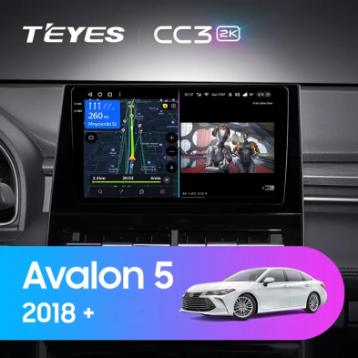 Штатная магнитола Teyes CC3 4/32 Toyota Avalon 5 XX50 (2018-) F1