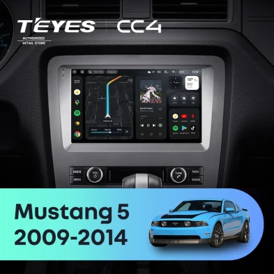 Штатная магнитола Teyes CC4 8/128 Ford Mustang 5 S-197 (2009-2014) F2
