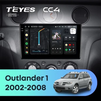 Штатная магнитола Teyes CC4 6/64 Mitsubishi Outlander 1 (2002-2008) F2