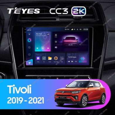 Штатная магнитола Teyes CC3 2K 6/128 SsangYong Tivoli (2019-2023)