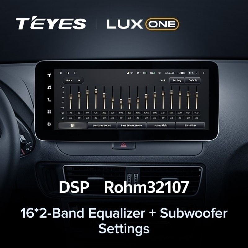 Штатная магнитола Teyes LUX ONE 6/128 Audi Q5 8R (2008-2017) (A)