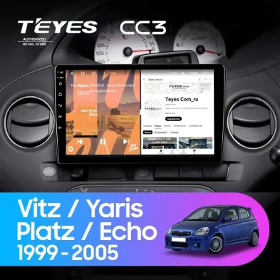 Штатная магнитола Teyes CC3 4/32 Toyota Yaris (1999-2005) F2