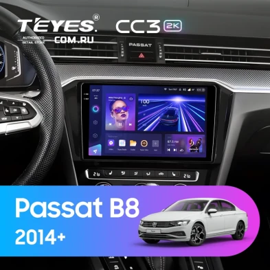 Штатная магнитола Teyes CC3 2K 4/64 Volkswagen Passat B8 2014+
