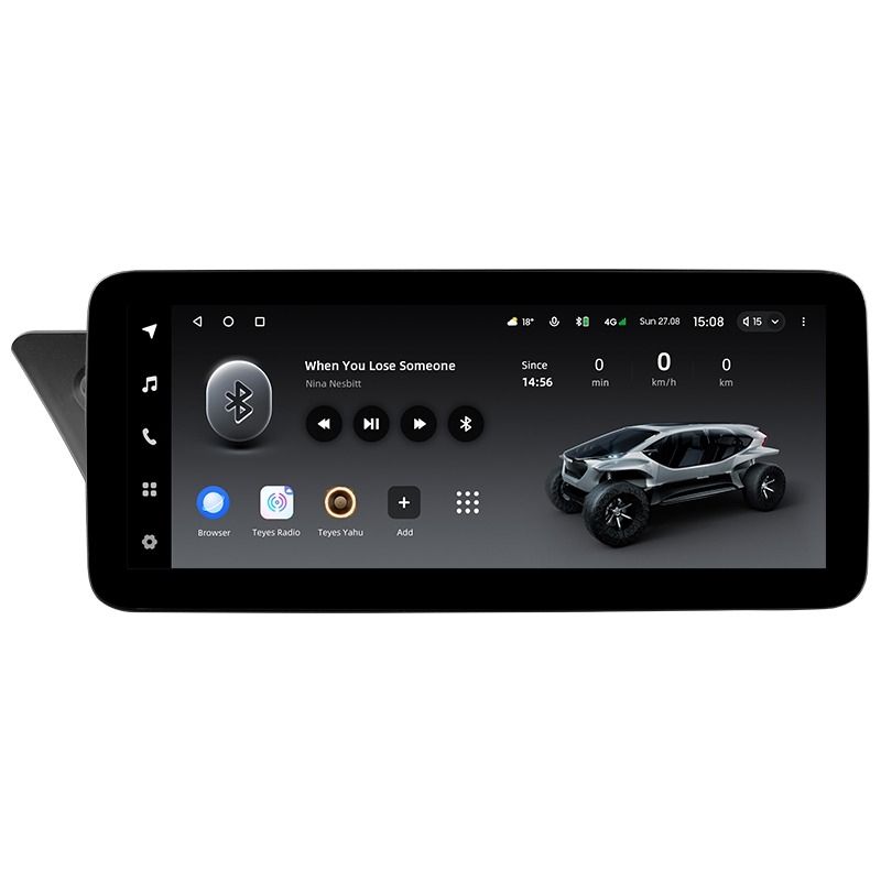 Переходная рамка Mercedes-Benz E-Class 4 W212 S207 A207 S212 C207 (NTG 4.5) (2013-2014) (12,3")