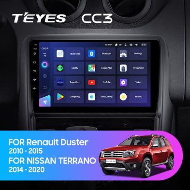 Штатная магнитола Teyes CC3 4/32 Renault Duster 1 (2010-2015)