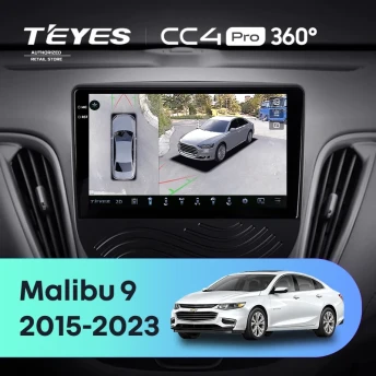 Штатная магнитола Teyes CC4 Pro 360 8/128 Chevrolet Malibu 9 (2015-2023) F1
