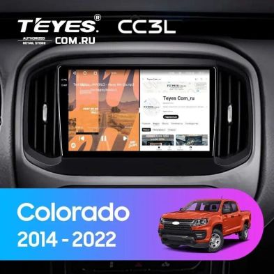 Штатная магнитола Teyes CC3L 4/64 Chevrolet Colorado 2 (2014-2022)