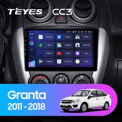 Штатная магнитола Teyes CC3 4/32 Lada Granta Sport (2011-2018) Тип-B