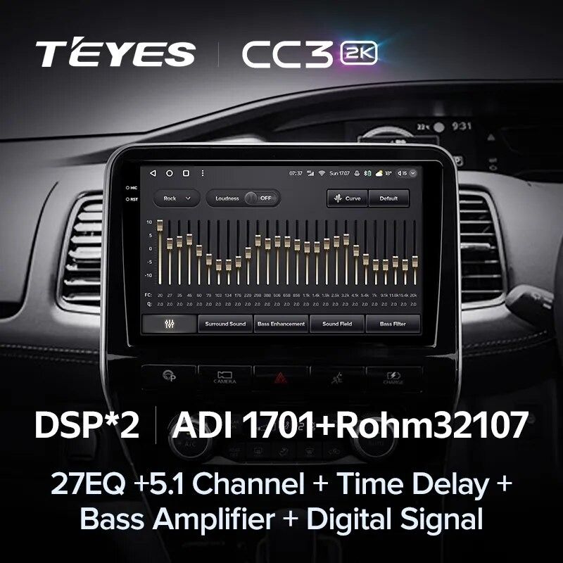 Штатная магнитола Teyes CC3 2K 4/32 Nissan Serena 5 V C27 (2016-2021) F1 Правый руль
