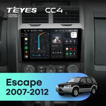 Штатная магнитола Teyes CC4 6/64 Ford Escape (2007-2012) F2