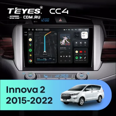 Штатная магнитола Teyes CC4 8/128 Toyota Innova 2 (2015-2022)