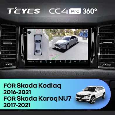 Штатная магнитола Teyes CC4 Pro 360 12/256 Skoda Kodiaq (2016-2021) F2