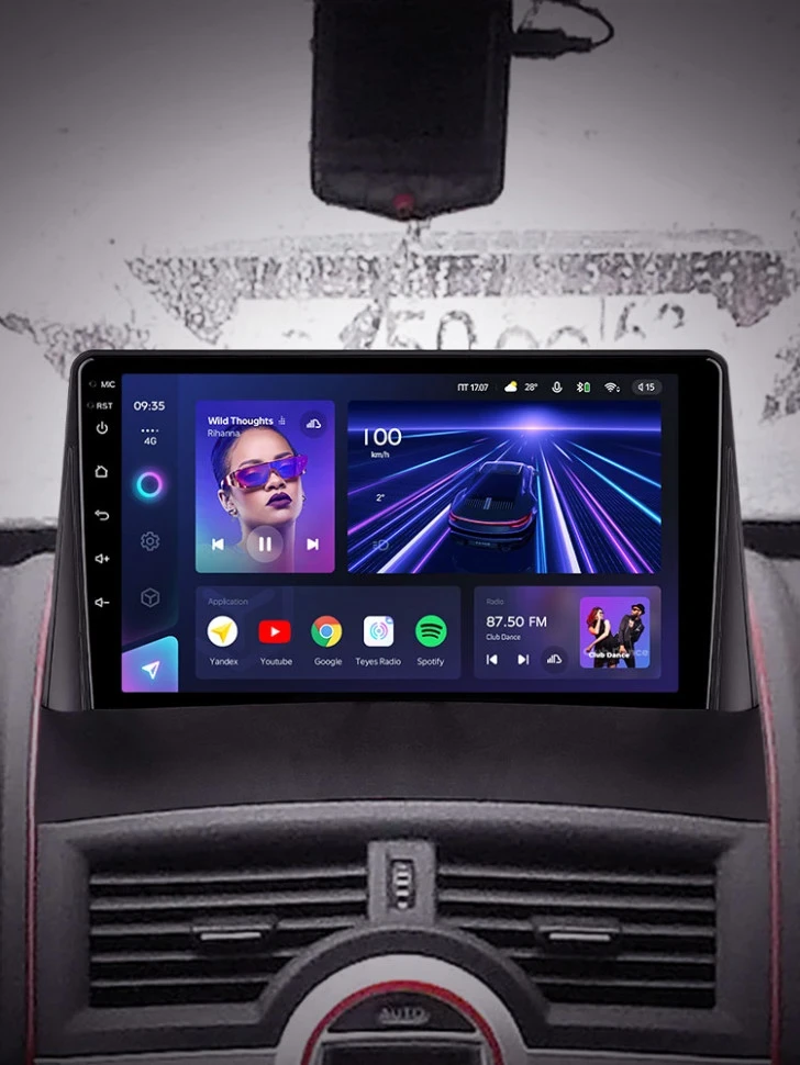 Штатная магнитола Teyes CC3 4/32 Renault Megane 2 (2002-2009)