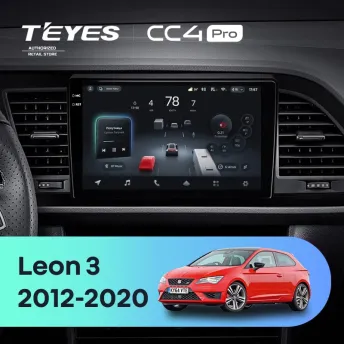 Штатная магнитола Teyes CC4 Pro 8/128 Seat Leon 3 (2012-2020) F3
