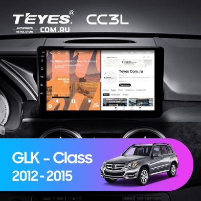 Штатная магнитола Teyes CC3L 4/32 Mercedes-Benz GLK-Class X204 (2012-2015)