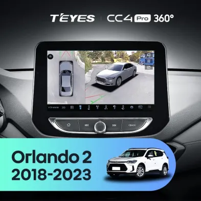 Штатная магнитола Teyes CC4 Pro 360 12/256 Chevrolet Orlando 2 (2018-2023)