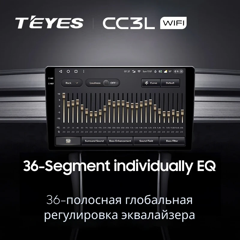 Штатная магнитола Teyes CC3L WiFi 2/32 Kia Sportage 5 (2021-2026) F1