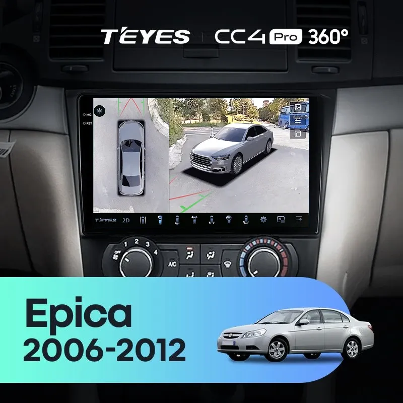 Штатная магнитола Teyes CC4 Pro 360 8/128 Chevrolet Epica 1 (2006-2012)