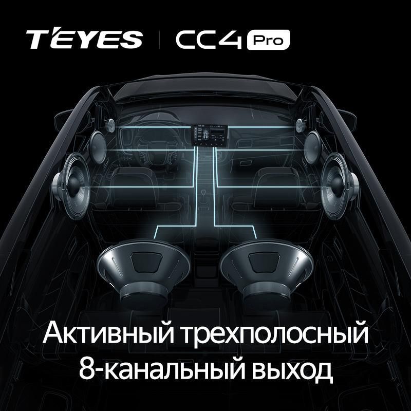 Штатная магнитола Teyes CC4 Pro 12/256 Mercedes-Benz S-Class W220 VV220 (1998-2005)