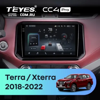 Штатная магнитола Teyes CC4 Pro 8/128 Nissan X-Terra (2018-2022)