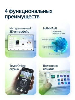 Штатная магнитола Teyes CC4L 6/64 Lexus ES ES200 ES250 ES300h ES350 XV60 VI (2012-2018) Тип-A