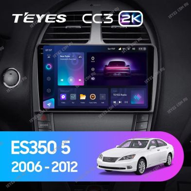 Штатная магнитола Teyes CC3 2K 4/32 Lexus ES350 5 V XV40 (2006-2012) Тип-C