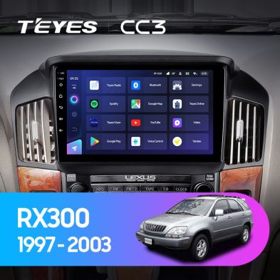 Штатная магнитола Teyes CC3 4/32 Lexus RX300 XU10 (1997-2003) F1