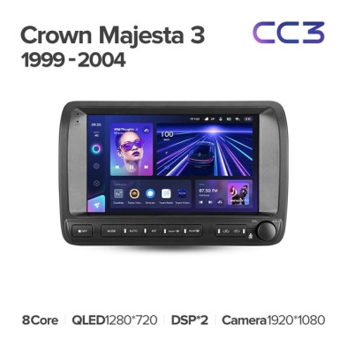 Штатная магнитола Teyes CC3L 4/32 Toyota Crown Majesta 3 S170 (1999-2004)