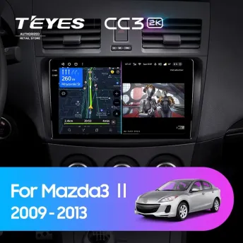 Штатная магнитола Teyes CC3 2K 6/128 Mazda 3 2 (2009-2013)
