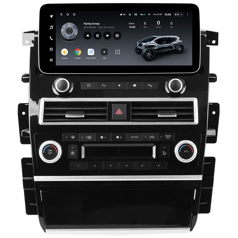 Переходная рамка Nissan Patrol 6 Y62 / Armada Y62 (2010-2024) (12,3")