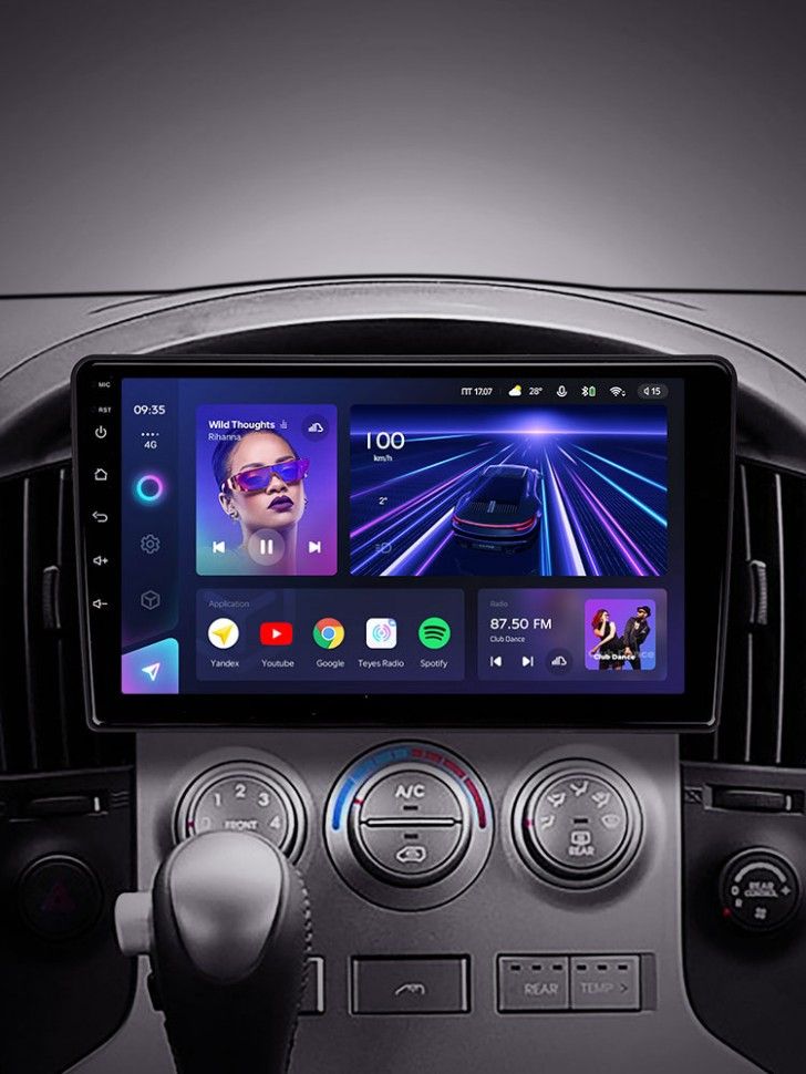 Штатная магнитола Teyes CC3 4/64 Hyundai H1 TQ (2007-2015) F1