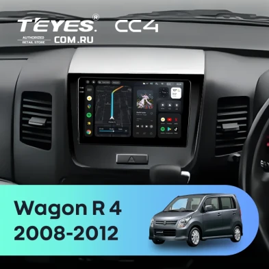 Штатная магнитола Teyes CC4 8/128 Suzuki Wagon R 4 (2008-2012)