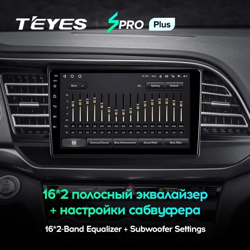 Штатная магнитола Teyes SPRO Plus 6/128 Hyundai Elantra 6 (2018-2020) Тип-A