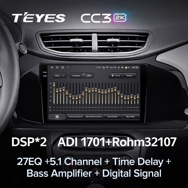 Штатная магнитола Teyes CC3 2K 360 6/128 Chevrolet Onix (2012-2019)