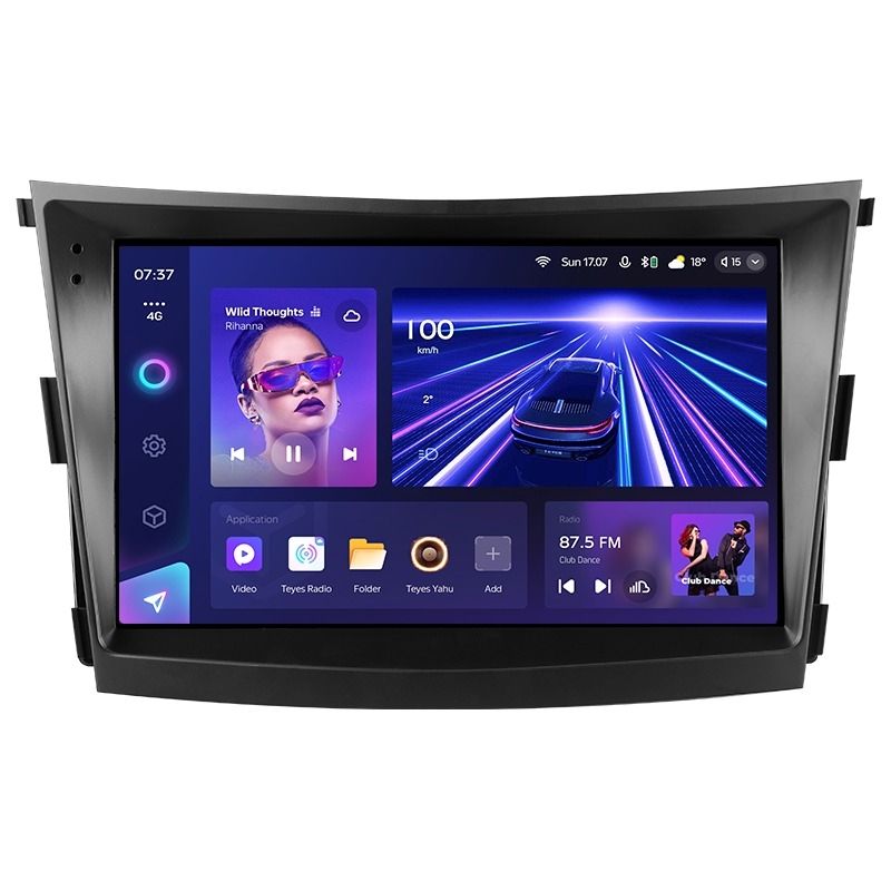 Переходная рамка SsangYong Tivoli (2015-2019) (9")