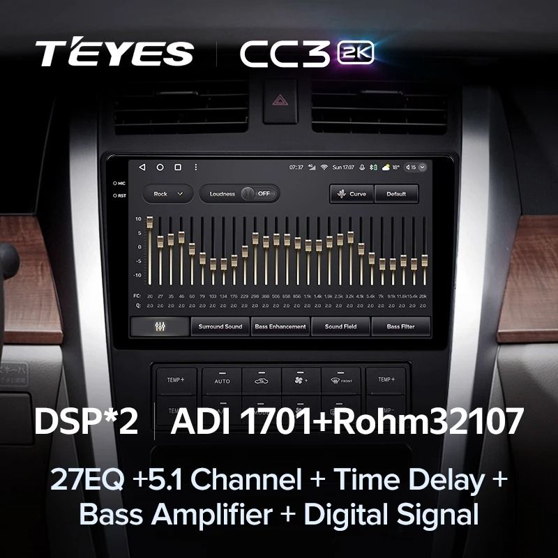 Штатная магнитола Teyes CC3 2K 4/32 Nissan Teana J31 (2003-2008) F2