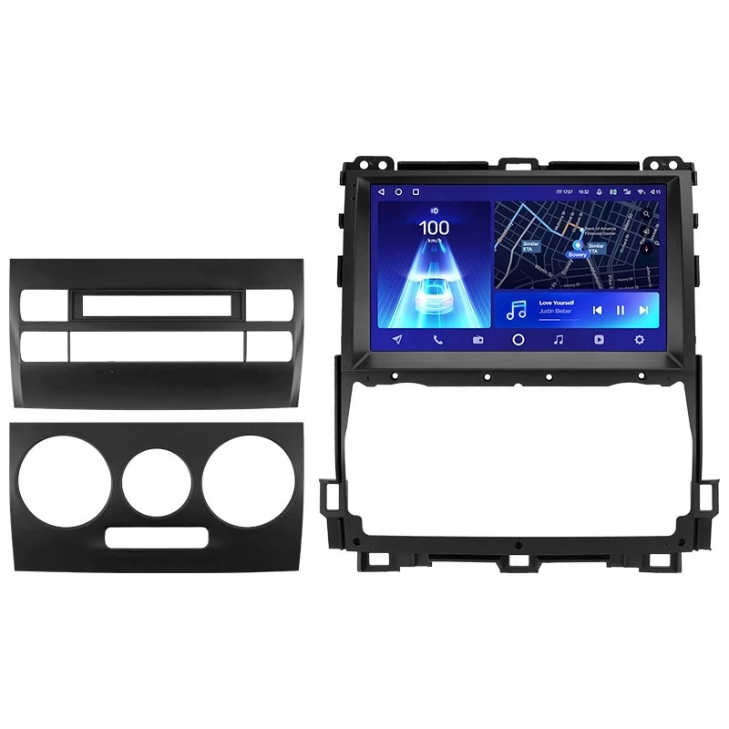 Переходная рамка Toyota Land Cruiser Prado 120 (2002-2009) (9")